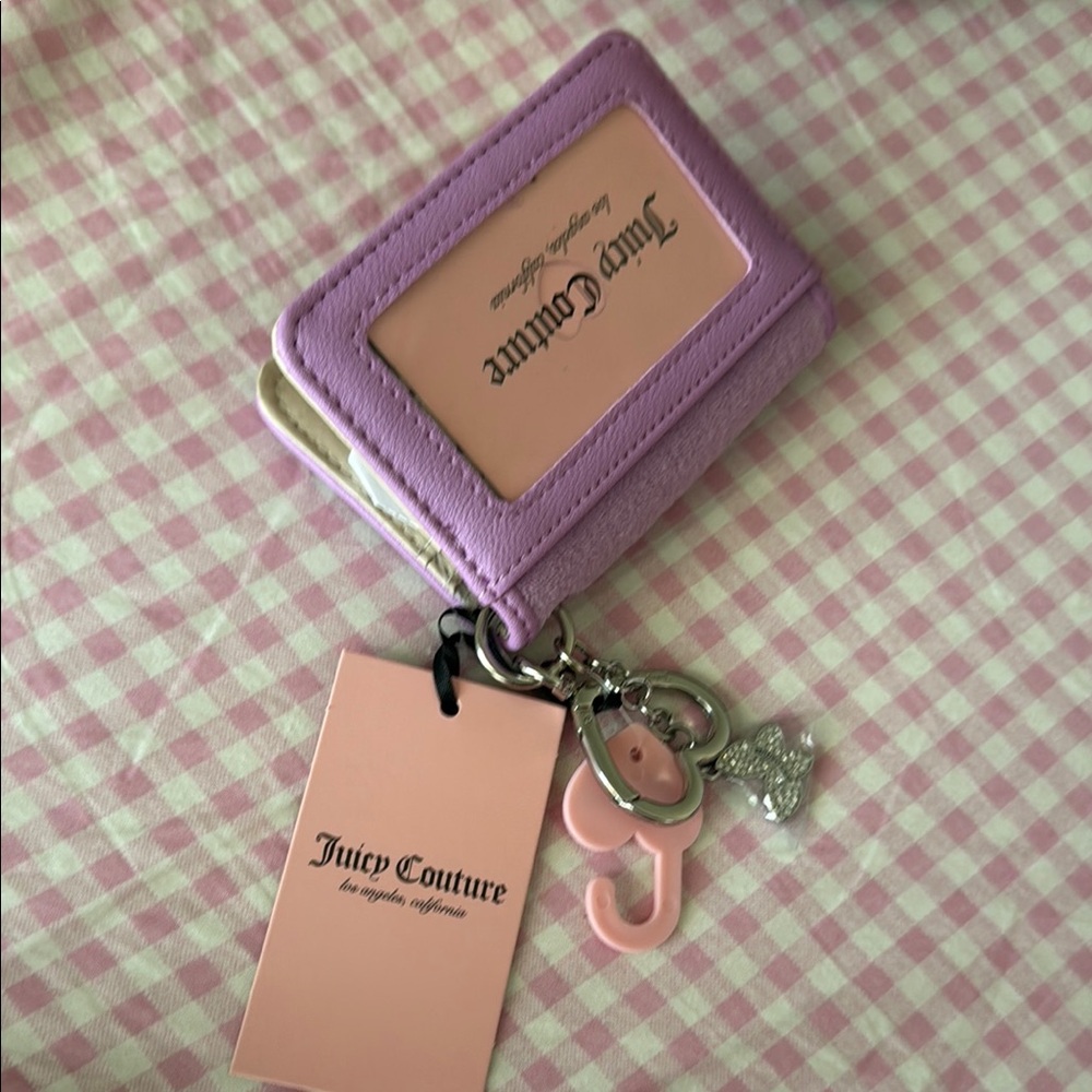 Juicy Couture Lavender Card Holder